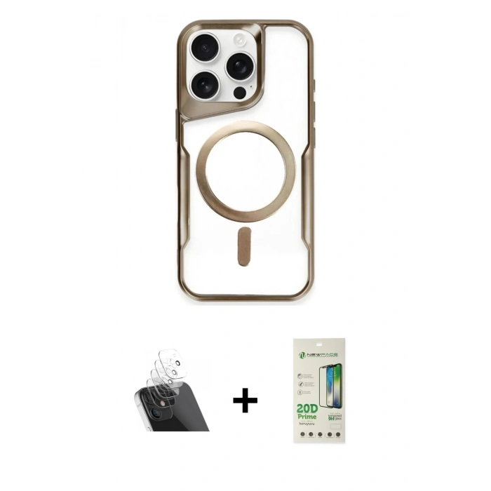 MARSİLYAN™- iPhone 11 Pro Max Kılıf Yadigar Klasik Özel Seri - Siyah 20D Premium Cam Ekran Koruyucu + Kamera Lens Koruma Cam - SF