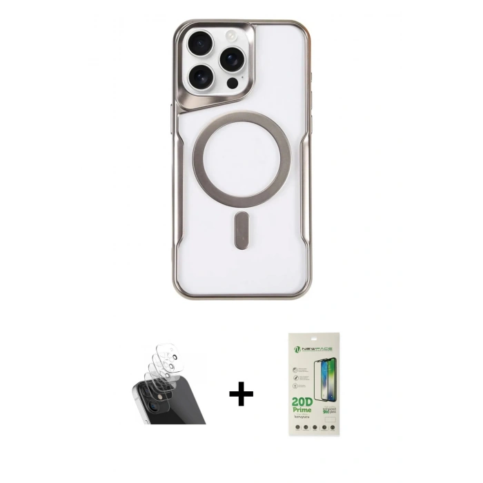MARSİLYAN™- iPhone 11 Pro Max Kılıf Yadigar Klasik Özel Seri - Siyah 20D Premium Cam Ekran Koruyucu + Kamera Lens Koruma Cam - SF