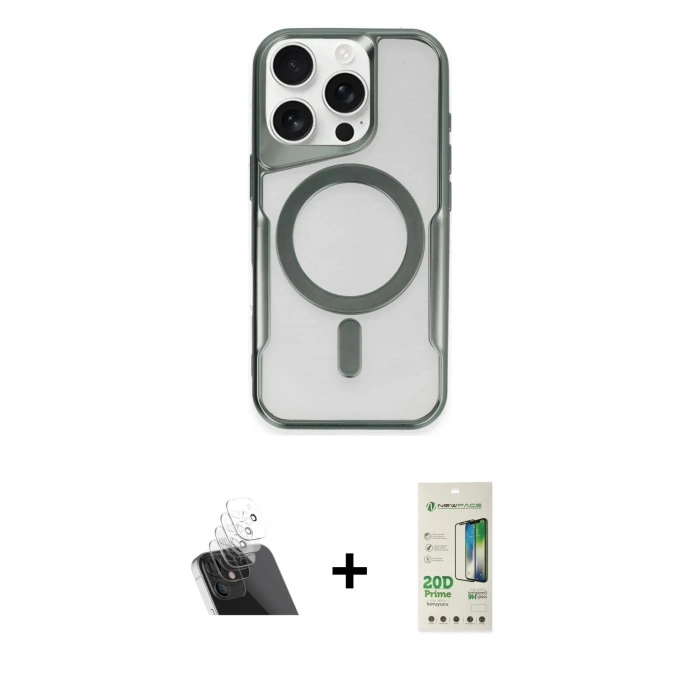 MARSİLYAN™- iPhone 11 Pro Max Kılıf Yadigar Klasik Özel Seri - Siyah 20D Premium Cam Ekran Koruyucu + Kamera Lens Koruma Cam - SF