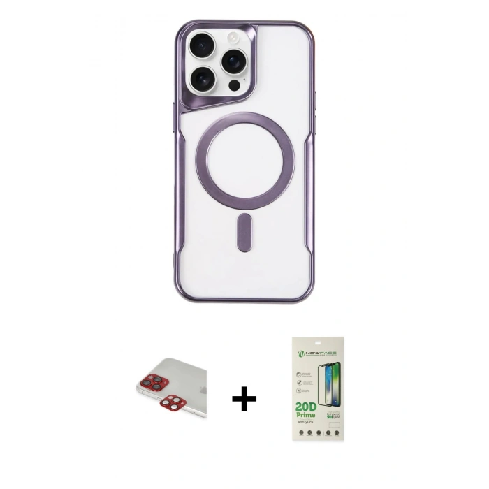 MARSİLYAN™- iPhone 11 Pro Max Kılıf Yadigar Klasik Özel Seri - Siyah 20D Premium Cam Ekran Koruyucu + Pers Alüminyum Kamera Lens - KI