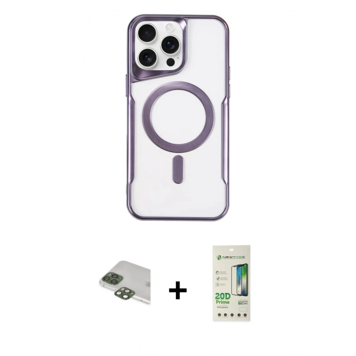 MARSİLYAN™- iPhone 11 Pro Max Kılıf Yadigar Klasik Özel Seri - Siyah 20D Premium Cam Ekran Koruyucu + Yeşil Pers Alüminyum Kamera Lens