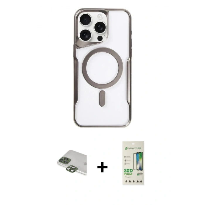 MARSİLYAN™- iPhone 11 Pro Max Kılıf Yadigar Klasik Özel Seri - Siyah 20D Premium Cam Ekran Koruyucu + Yeşil Pers Alüminyum Kamera Lens