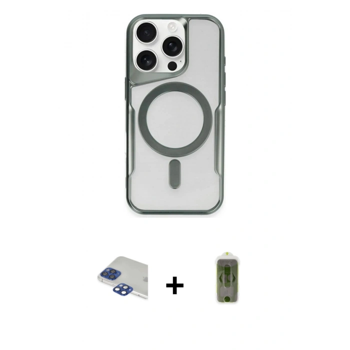 MARSİLYAN™- iPhone 11 Pro Max Kılıf Yadigar Klasik Özel Seri - Siyah Joko Magic 5D Hayalet Cam + Lacivert Pers Alüminyum Kamera Lens