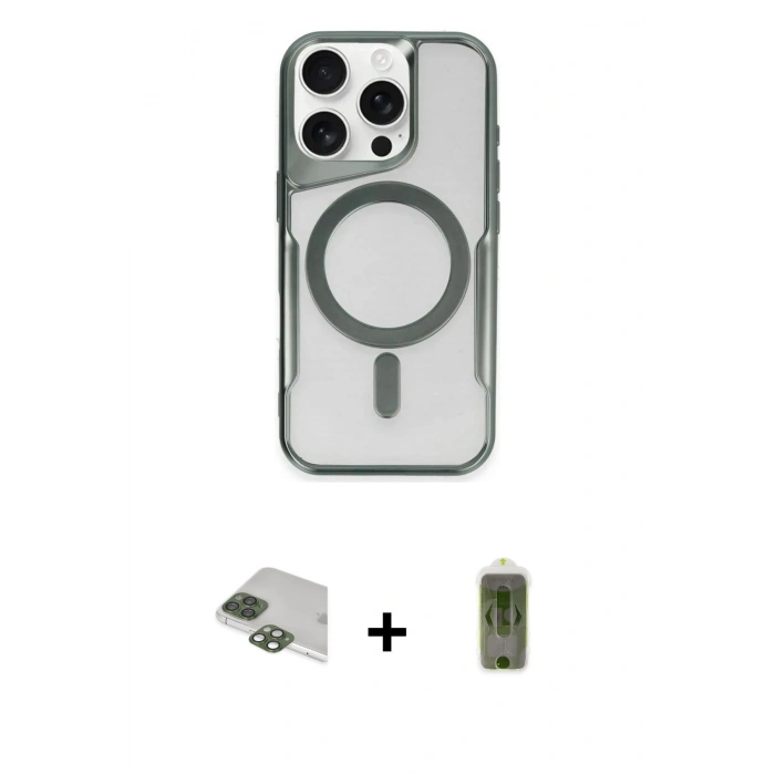 MARSİLYAN™- iPhone 11 Pro Max Kılıf Yadigar Klasik Özel Seri - Siyah Joko Magic 5D Hayalet Cam + Pers Alüminyum Kamera Lens - YL