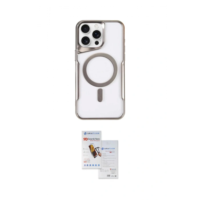 MARSİLYAN™- iPhone 11 Pro Max Kılıf Yadigar Klasik Özel Seri - Siyah Seramik Nano Ekran Koruyucu