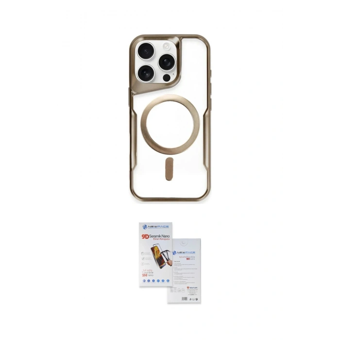 MARSİLYAN™- iPhone 11 Pro Max Kılıf Yadigar Klasik Özel Seri - Siyah Seramik Nano Ekran Koruyucu