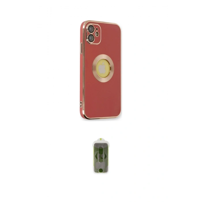 MARSİLYAN™- iPhone 12 Kılıf İz Form Serisi - Siyah Joko Magic 5D Hayalet Cam