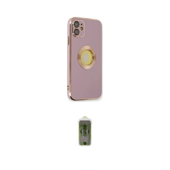 MARSİLYAN™- iPhone 12 Kılıf İz Form Serisi - Siyah Joko Magic 5D Hayalet Cam