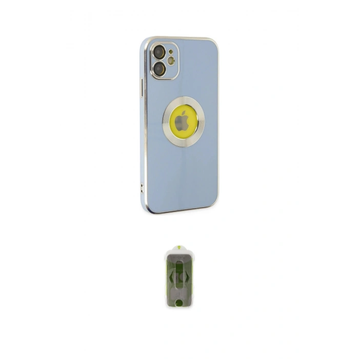 MARSİLYAN™- iPhone 12 Kılıf İz Form Serisi - Siyah Joko Magic 5D Hayalet Cam