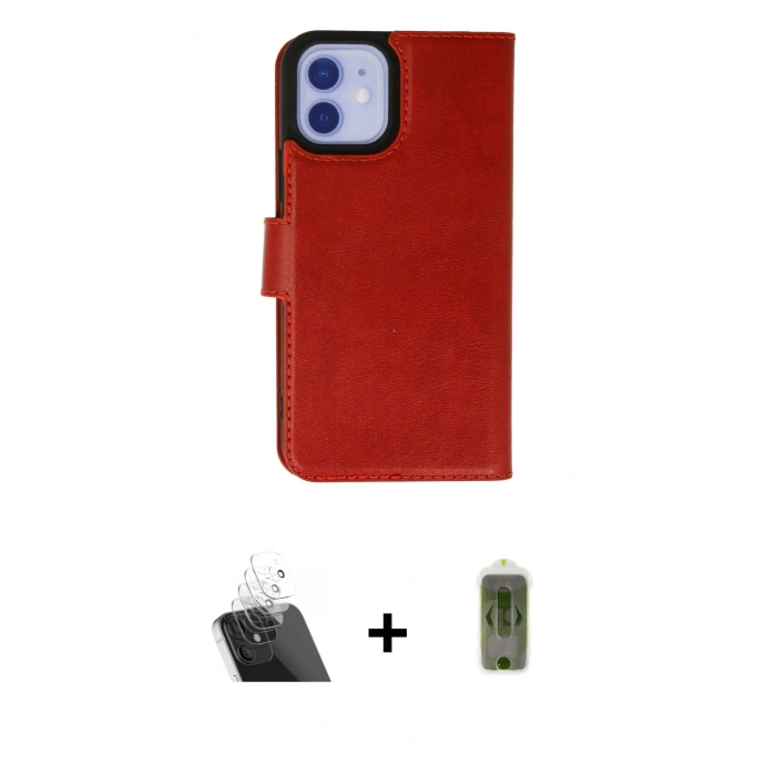 MARSİLYAN™- iPhone 12 Kılıf Siluet Işık Serisi - Siyah Joko Magic 5D Hayalet Cam + Kamera Lens Koruma Cam - SF