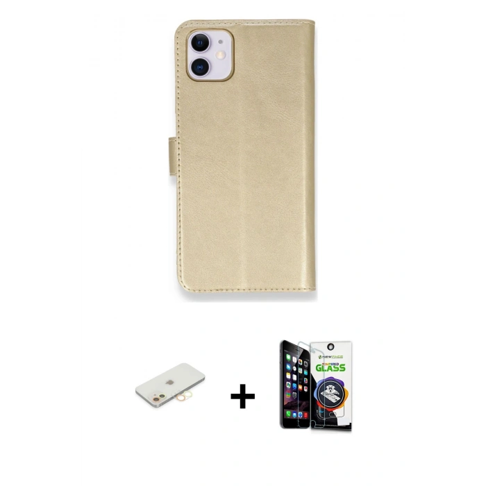 MARSİLYAN™- iPhone 12 Mini Kılıf Siluet Işık Serisi - Şeffaf Temperli Cam Ekran Koruyucu + Renkli Kamera Lens Koruma Cam - SI