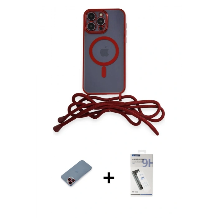 MARSİLYAN™- iPhone 12 Pro Kılıf Eksen Özel Seri - Şeffaf Uv Polymer Nano Ekran Koruyucu + Metal Kamera Lens Koruma Cam - KI