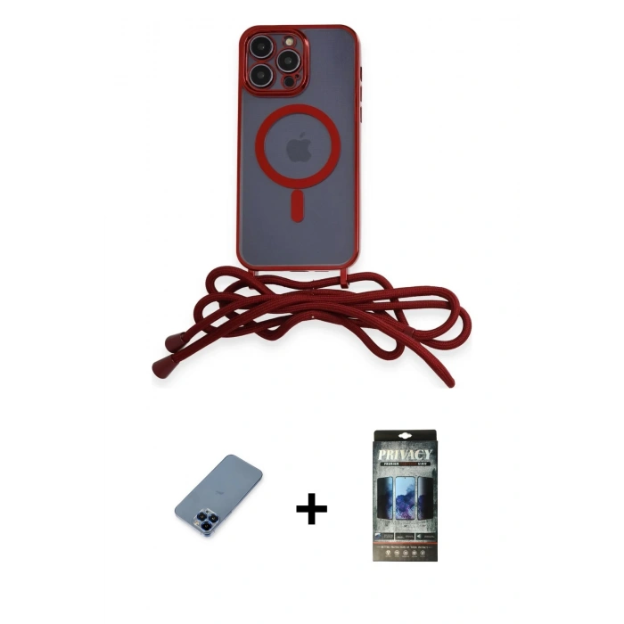 MARSİLYAN™- iPhone 12 Pro Kılıf Eksen Özel Seri - Siyah 34D Hayalet Izgaralı Cam + Metal Kamera Lens Koruma Cam - MI