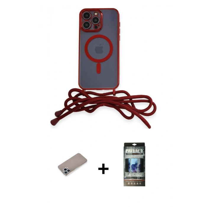 MARSİLYAN™- iPhone 12 Pro Kılıf Eksen Özel Seri - Siyah 34D Hayalet Izgaralı Cam + Shine Kamera Lens Koruma Cam - SABE