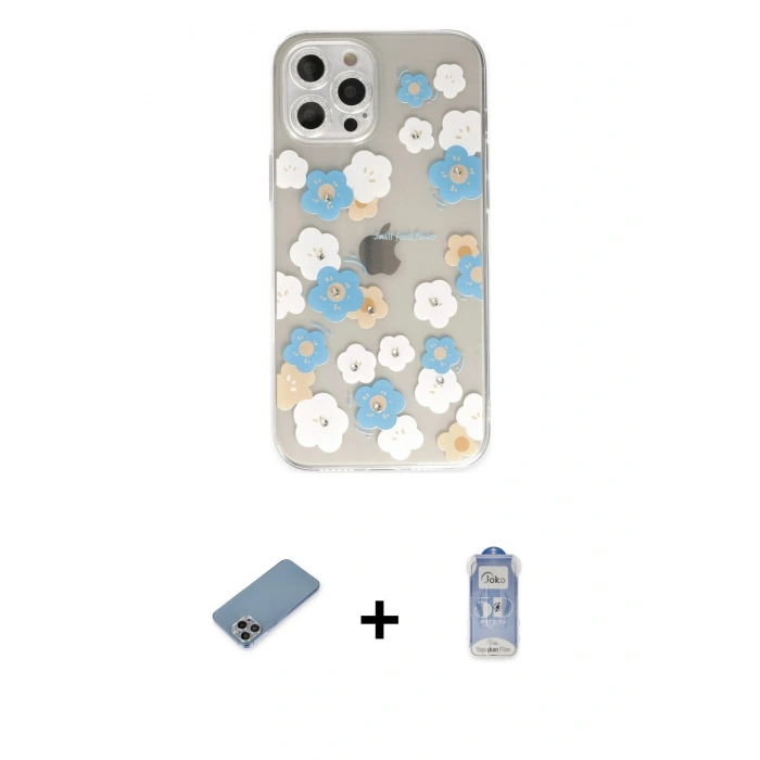 MARSİLYAN™- iPhone 12 Pro Max Kılıf Eksen Asil Prime - Siyah Joko Magic 5D Cam + Shine Kamera Lens Koruma Cam - GI