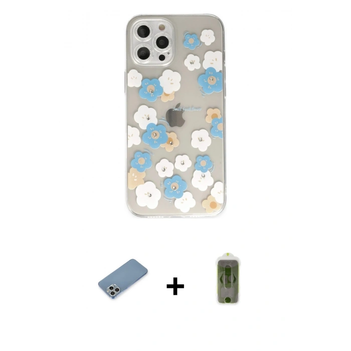 MARSİLYAN™- iPhone 12 Pro Max Kılıf Eksen Asil Prime - Siyah Joko Magic 5D Hayalet Cam + Shine Kamera Lens Koruma Cam - GS