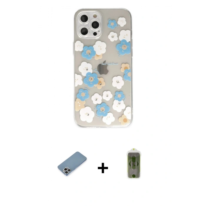 MARSİLYAN™- iPhone 12 Pro Max Kılıf Eksen Asil Prime - Siyah Joko Magic 5D Hayalet Cam + Shine Kamera Lens Koruma Cam - GI