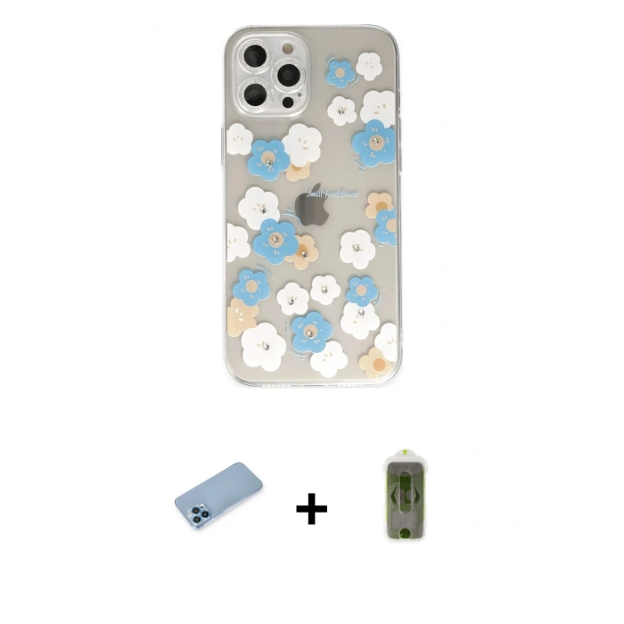 MARSİLYAN™- iPhone 12 Pro Max Kılıf Eksen Asil Prime - Siyah Joko Magic 5D Hayalet Cam + Shine Kamera Lens Koruma Cam - MI