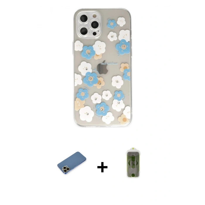 MARSİLYAN™- iPhone 12 Pro Max Kılıf Eksen Asil Prime - Siyah Joko Magic 5D Hayalet Cam + Shine Kamera Lens Koruma Cam - GD