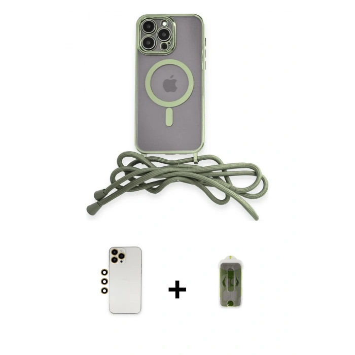 MARSİLYAN™- iPhone 12 Pro Max Kılıf Eksen Özel Seri - Siyah Joko Magic 5D Hayalet Cam + Gold Shine Kamera Lens