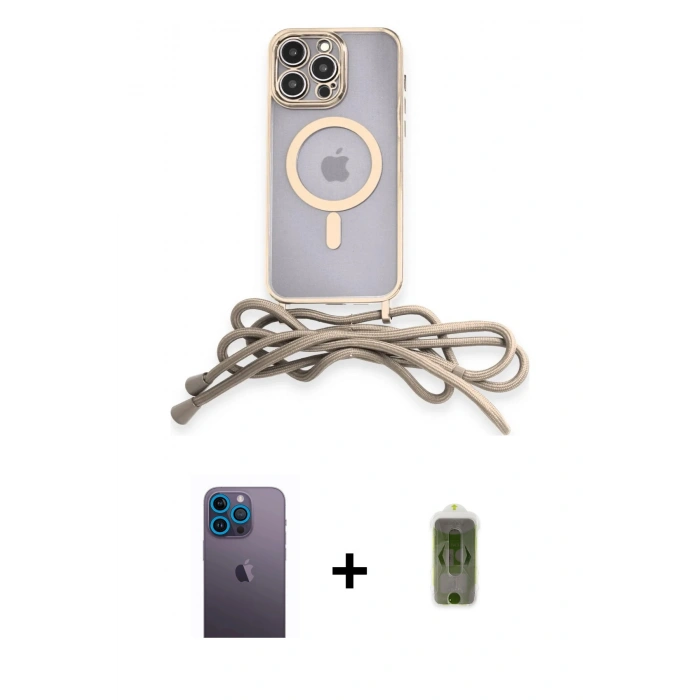 MARSİLYAN™- iPhone 12 Pro Max Kılıf Eksen Özel Seri - Siyah Joko Magic 5D Hayalet Cam + Mavi Neon Fosforlu Kamera Lens