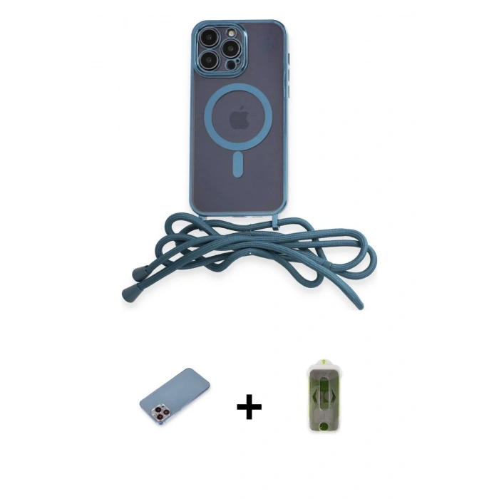 MARSİLYAN™- iPhone 12 Pro Max Kılıf Eksen Özel Seri - Siyah Joko Magic 5D Hayalet Cam + Shine Kamera Lens Koruma Cam - PE