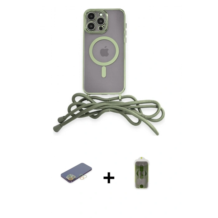 MARSİLYAN™- iPhone 12 Pro Max Kılıf Eksen Özel Seri - Siyah Joko Magic 5D Hayalet Cam + Renkli Kamera Lens Koruma Cam - SI
