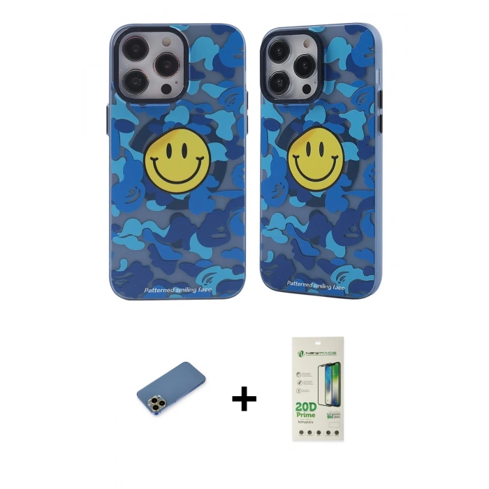 MARSİLYAN™- iPhone 12 Pro Max Kılıf Nova Doku Koleksiyonu - Siyah 20D Premium Cam Ekran Koruyucu + Shine Kamera Lens Koruma Cam - GD