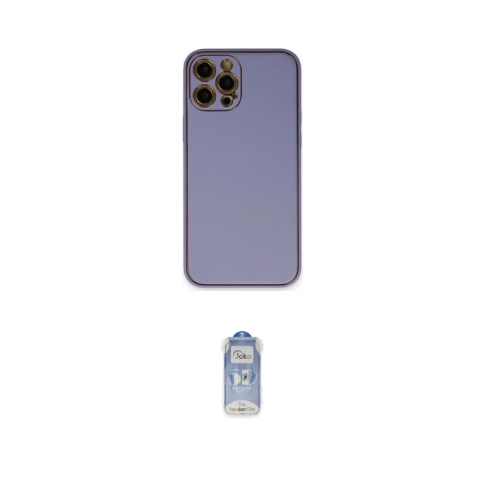 MARSİLYAN™- iPhone 12 Pro Max Kılıf Yadigar Klasik - Siyah Joko Magic 5D Cam