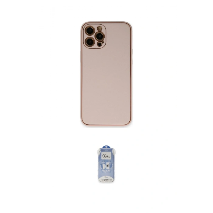 MARSİLYAN™- iPhone 12 Pro Max Kılıf Yadigar Klasik - Siyah Joko Magic 5D Cam