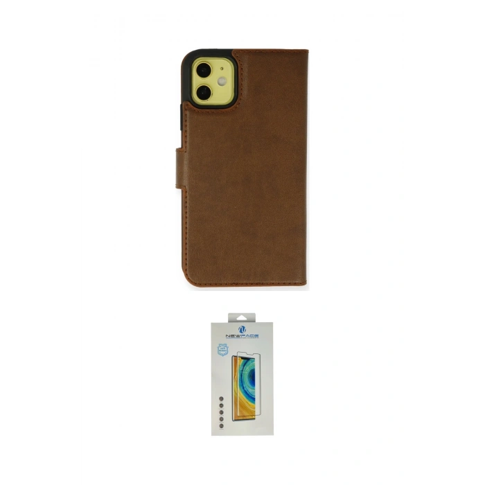MARSİLYAN™- iPhone 13 Mini Kılıf Siluet Işık Serisi - Siyah Polymer Nano Ekran Koruyucu