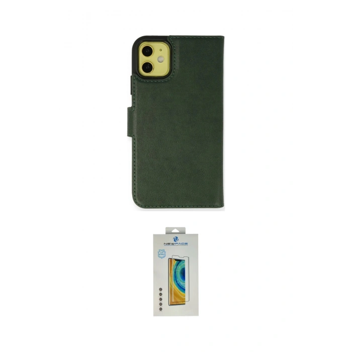 MARSİLYAN™- iPhone 13 Mini Kılıf Siluet Işık Serisi - Siyah Polymer Nano Ekran Koruyucu