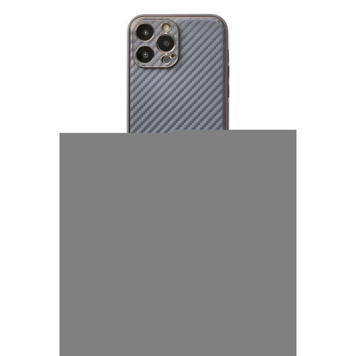 MARSİLYAN™- iPhone 13 Pro Max Kılıf Ahenk Işık - Siyah 3D Antistatik Cam Ekran Koruyucu + Shine Kamera Lens - GD