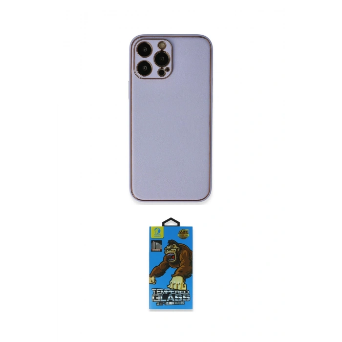 MARSİLYAN™- iPhone 13 Pro Max Kılıf Yadigar Klasik - Siyah 18D Cam Ekran Koruyucu