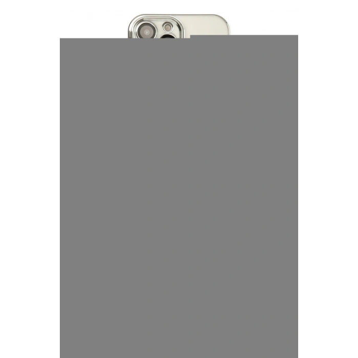 MARSİLYAN™- iPhone 14 Pro Kılıf Kutup Yansıma Özel Seri - Siyah Bilvis 3D Mat Cam Ekran Koruyucu + Raze Metal Kamera Lens - GD