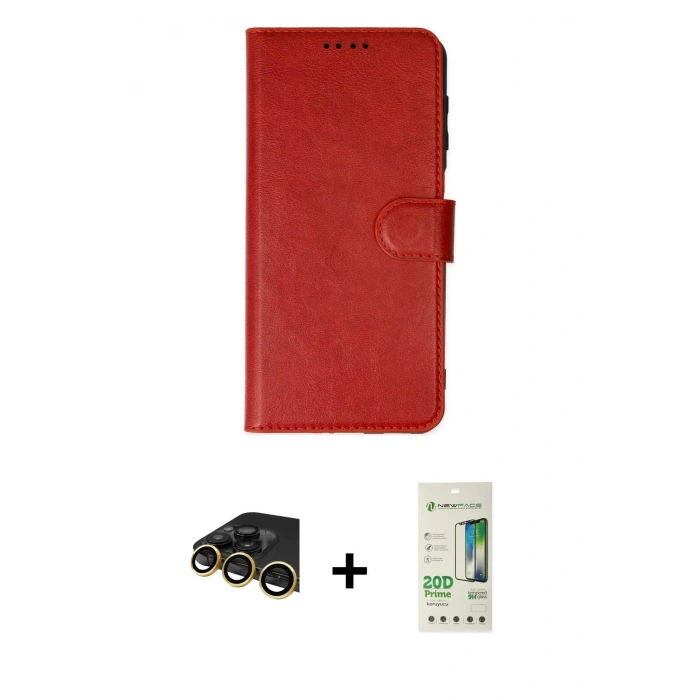 MARSİLYAN™- iPhone 14 Pro Kılıf Siluet Işık Serisi - Siyah 20D Premium Cam Ekran Koruyucu + Raze Metal Kamera Lens - GD