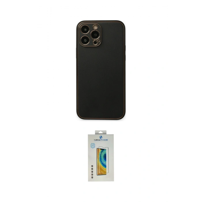 MARSİLYAN™- iPhone 14 Pro Kılıf Yadigar Klasik - Siyah Polymer Nano Ekran Koruyucu