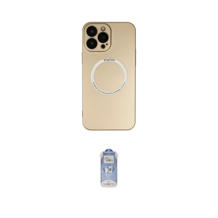 MARSİLYAN™- iPhone 14 Pro Kılıf Zirve Klasik Prime - Siyah Joko Magic 5D Cam