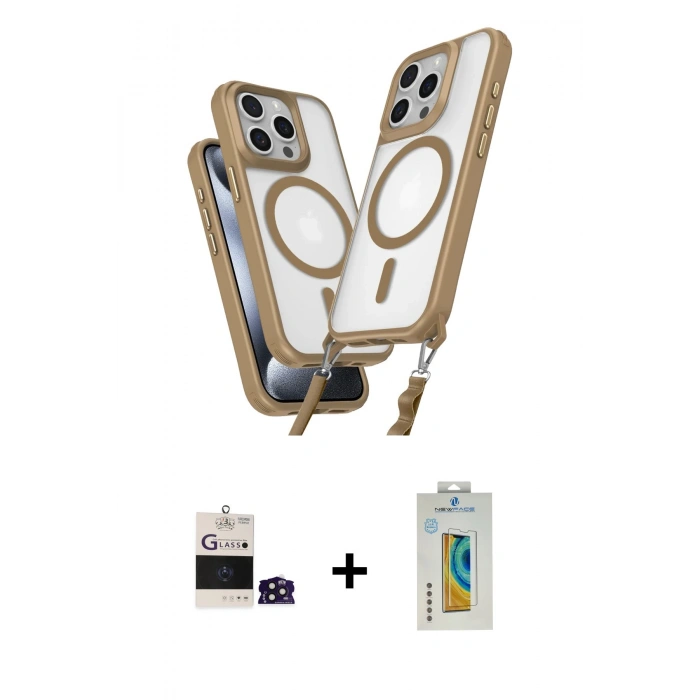 MARSİLYAN™- iPhone 14 Pro Max Kılıf Atlas Doku Koleksiyonu - Siyah Polymer Nano Ekran Koruyucu + Derin Mor Bilvis Titan Kamera Lens