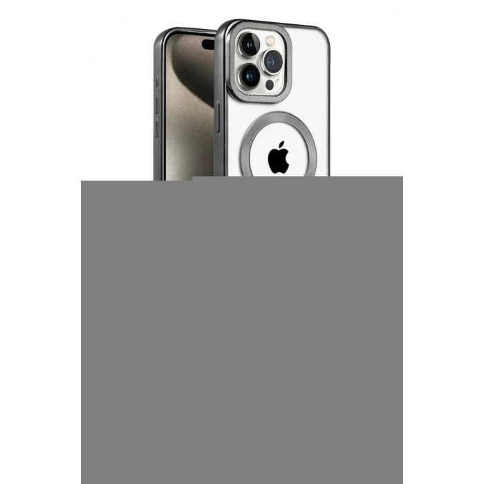 MARSİLYAN™- iPhone 14 Pro Max Kılıf Eksen Form Koleksiyonu - Siyah Mat Seramik Nano Ekran Koruyucu + Raze Metal Kamera Lens - GD