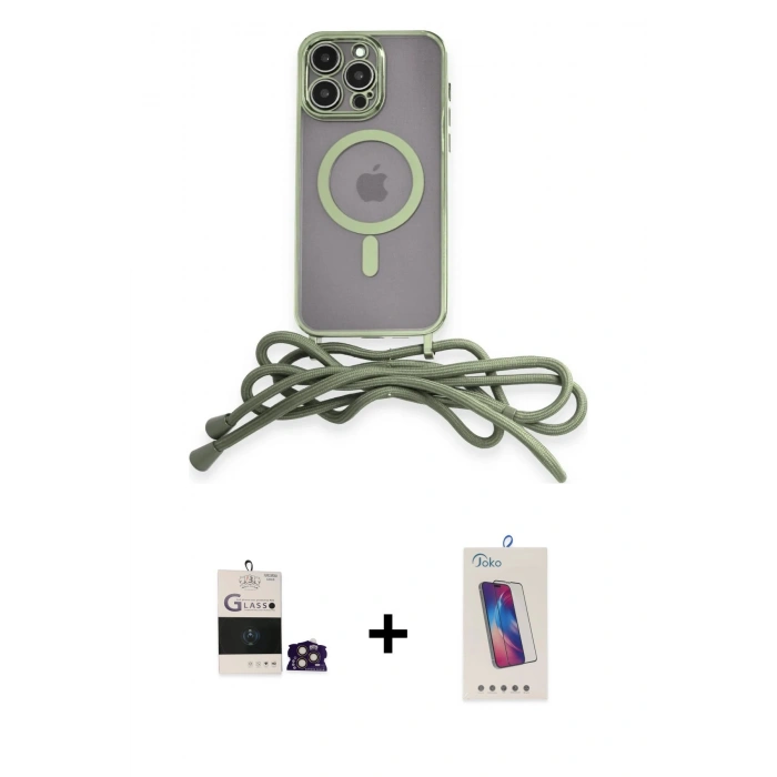 MARSİLYAN™- iPhone 14 Pro Max Kılıf Eksen Özel Seri - Siyah Joko 5D Cam + Bilvis Titan Kamera Lens - GD