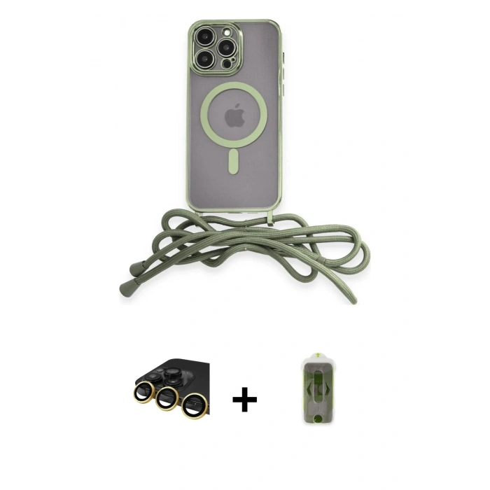MARSİLYAN™- iPhone 14 Pro Max Kılıf Eksen Özel Seri - Siyah Joko Magic 5D Hayalet Cam + Raze Metal Kamera Lens - GD