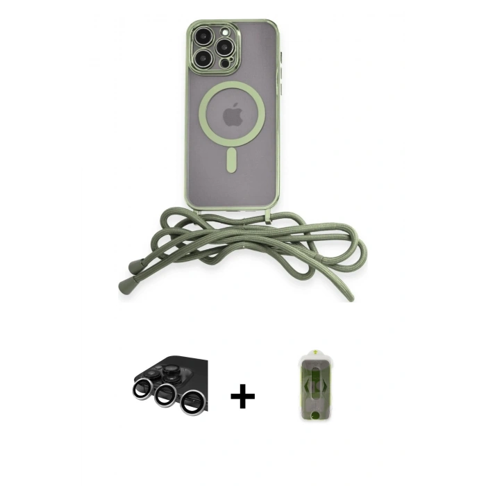 MARSİLYAN™- iPhone 14 Pro Max Kılıf Eksen Özel Seri - Siyah Joko Magic 5D Hayalet Cam + Raze Metal Kamera Lens - GS