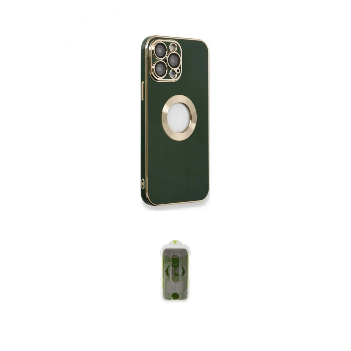MARSİLYAN™- iPhone 14 Pro Max Kılıf İz Form Serisi - Siyah Joko Magic 5D Hayalet Cam