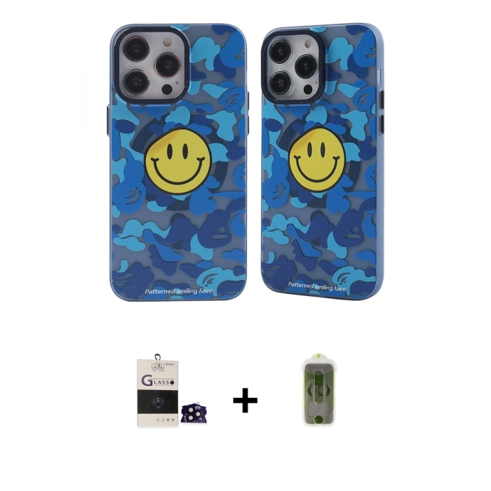 MARSİLYAN™- iPhone 14 Pro Max Kılıf Nova Doku Koleksiyonu - Siyah Joko Magic 5D Hayalet Cam + Bilvis Titan Kamera Lens - SH