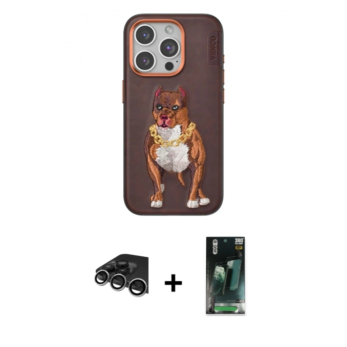 MARSİLYAN™- iPhone 14 Pro Max Kılıf Nova Form Koleksiyonu - Şeffaf 360 Full Body Arka Koruyucu + Raze Metal Kamera Lens - GS