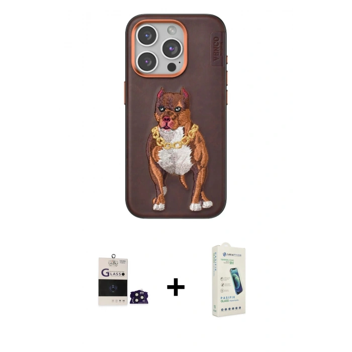 MARSİLYAN™- iPhone 14 Pro Max Kılıf Nova Form Koleksiyonu - Şeffaf Pasifik Cam Ekran Koruyucu + Bilvis Titan Kamera Lens - DNMR
