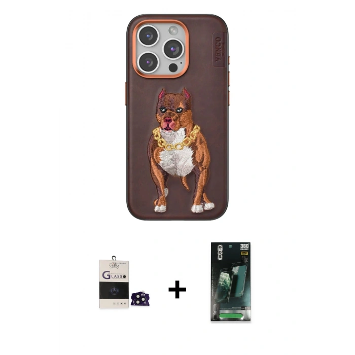 MARSİLYAN™- iPhone 14 Pro Max Kılıf Nova Form Koleksiyonu - Siyah 360 Mat Full Body Arka Koruyucu + Bilvis Titan Kamera Lens - SH
