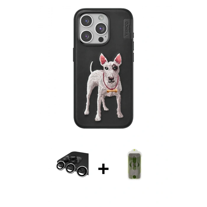 MARSİLYAN™- iPhone 14 Pro Max Kılıf Nova Form Koleksiyonu - Siyah Joko Magic 5D Hayalet Cam + Raze Metal Kamera Lens - GS