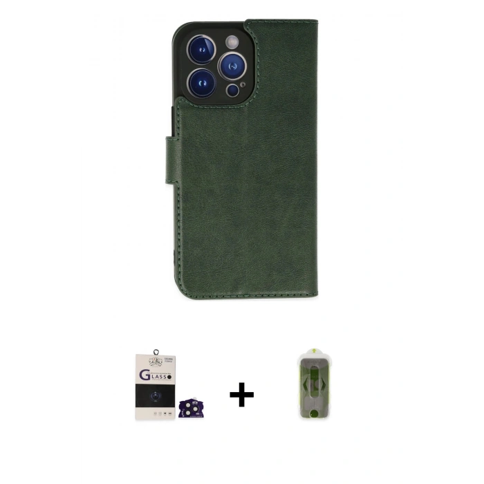 MARSİLYAN™- iPhone 14 Pro Max Kılıf Siluet Işık Serisi - Siyah Joko Magic 5D Hayalet Cam + Bilvis Titan Kamera Lens - DNMR